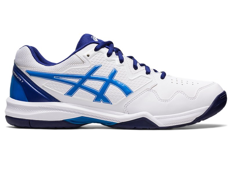 Asics Gel-dedicate 7 Tenisiće Muške Bijele Plave | RS3289-876