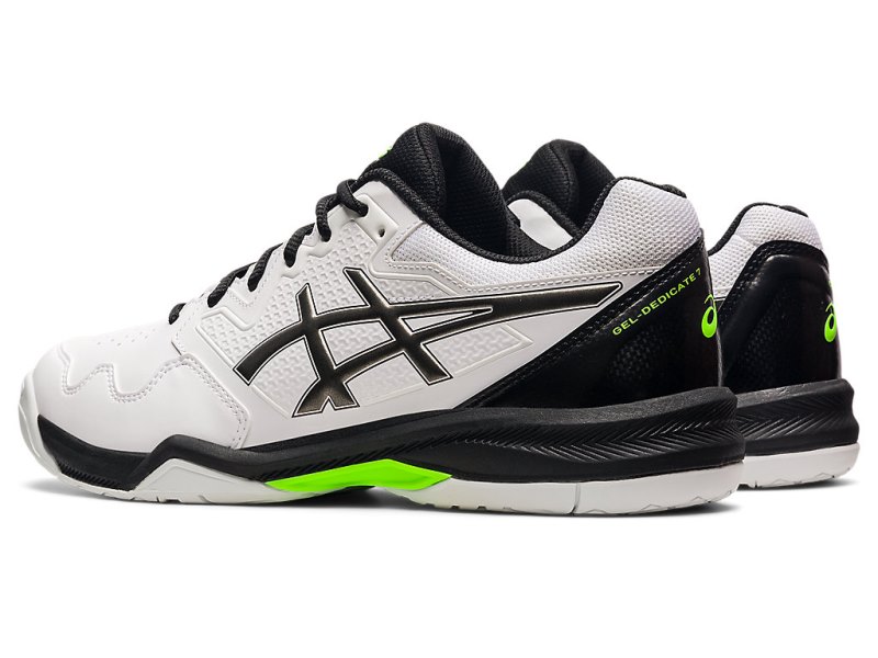 Asics Gel-dedicate 7 Tenisiće Muške Bijele Crne | RS4604-396