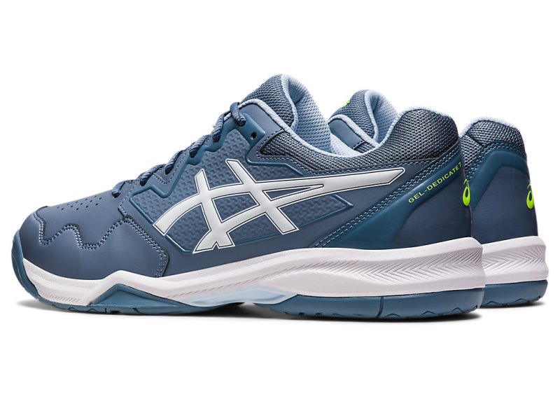 Asics Gel-dedicate 7 Tenisiće Muške Sive Plave Bijele | RS6591-610