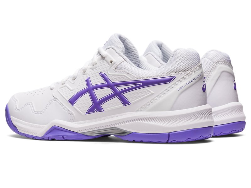 Asics Gel-dedicate 7 Tenisiće Ženske Bijele Ljubičaste | RS1350-041