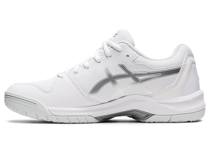 Asics Gel-dedicate 7 Tenisiće Ženske Bijele Srebrne | RS1901-983