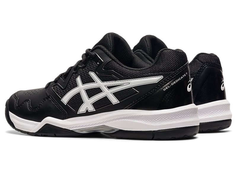 Asics Gel-dedicate 7 Tenisiće Ženske Crne Bijele | RS5218-348