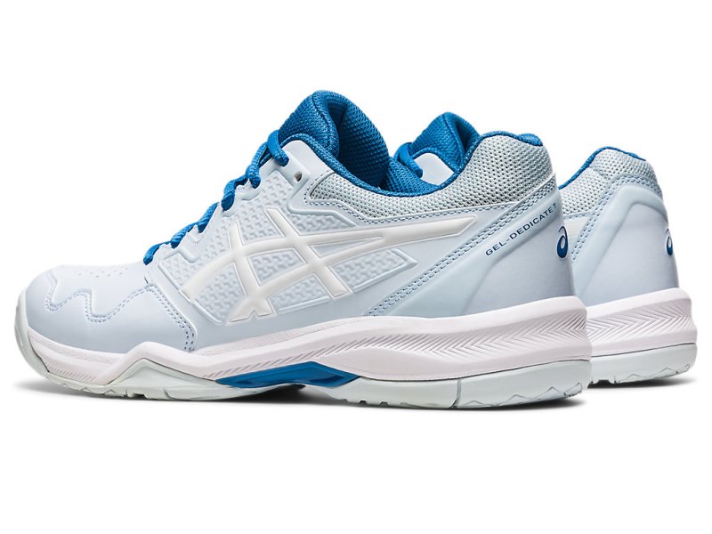 Asics Gel-dedicate 7 Tenisiće Ženske Svijetlo Plave Bijele | RS5574-647