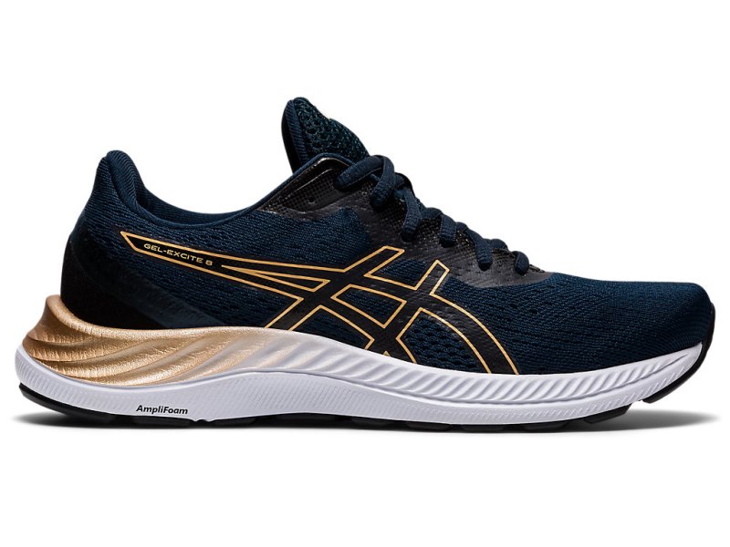 Asics Gel-eXCite 8 (D) Tenisiće Ženske Plave Žute | RS7820-016