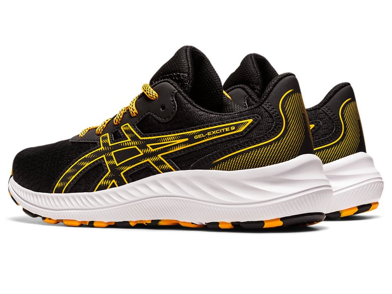 Asics Gel-eXCite 9 Sports Patike Dječje Crne Žute | RS1690-846