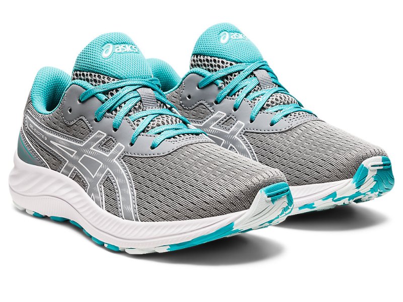 Asics Gel-eXCite 9 Sports Patike Dječje Sive Bijele | RS1381-226