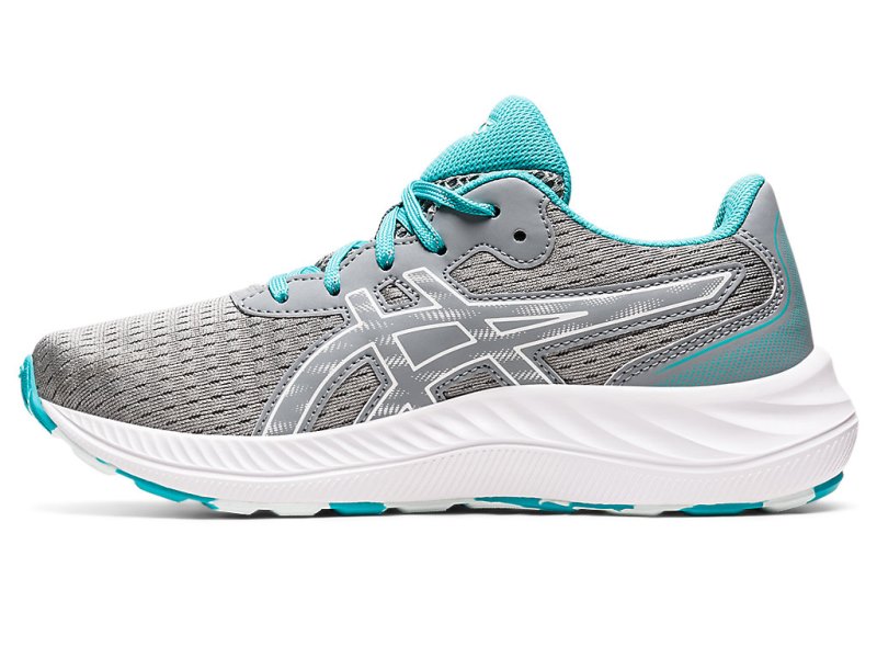 Asics Gel-eXCite 9 Sports Patike Dječje Sive Bijele | RS1381-226