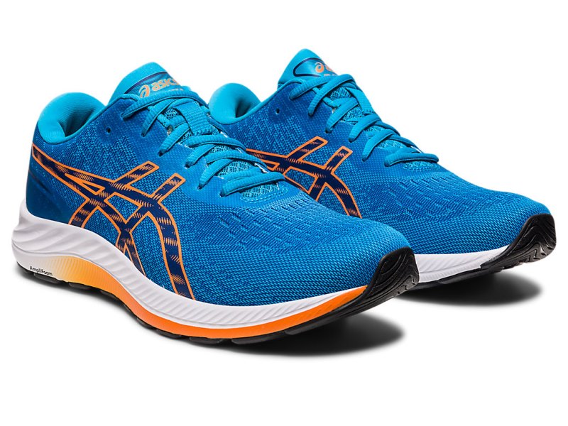 Asics Gel-eXCite 9 Tenisiće Muške Plave Narančaste | RS2723-144