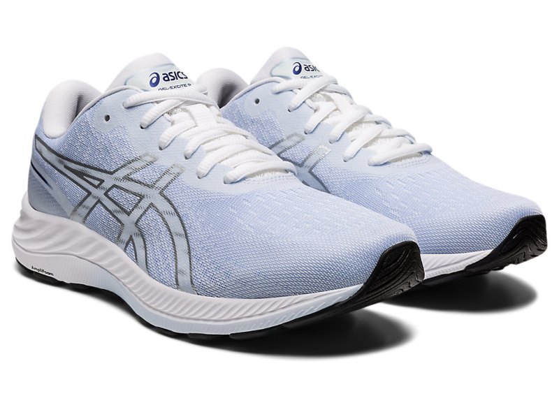 Asics Gel-eXCite 9 Tenisiće Ženske Bijele Srebrne | RS3610-377