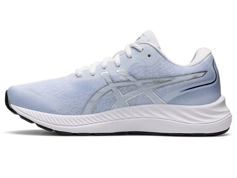 Asics Gel-eXCite 9 Tenisiće Ženske Bijele Srebrne | RS3610-377