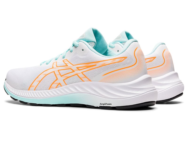 Asics Gel-eXCite 9 Tenisiće Ženske Bijele Narančaste | RS6148-234