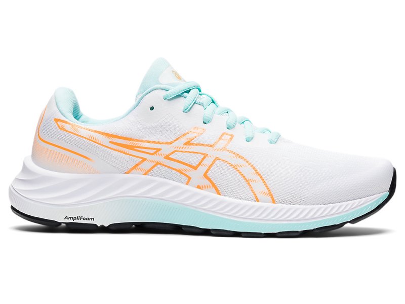 Asics Gel-eXCite 9 Tenisiće Ženske Bijele Narančaste | RS6148-234