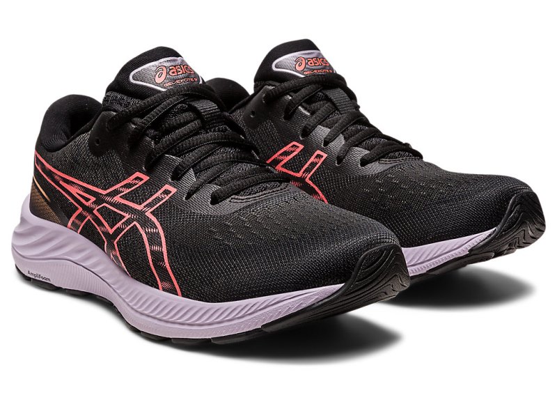 Asics Gel-eXCite 9 Tenisiće Ženske Crne Koraljne | RS8353-528