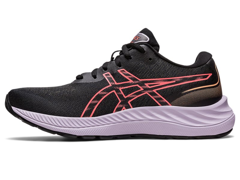 Asics Gel-eXCite 9 Tenisiće Ženske Crne Koraljne | RS8353-528