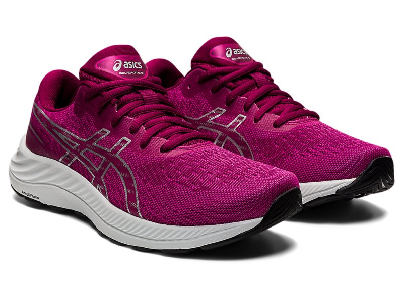 Asics Gel-eXCite 9 Tenisiće Ženske Fuksije Crvene Srebrne | RS8314-321