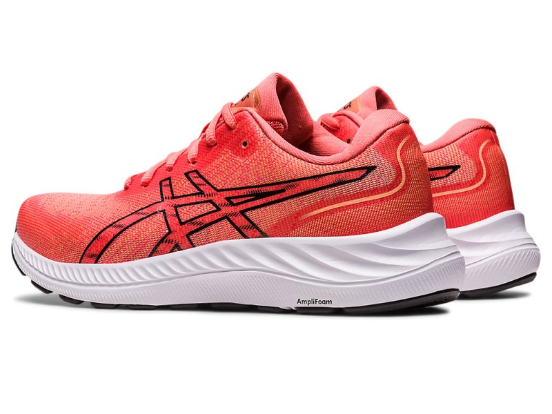 Asics Gel-eXCite 9 Tenisiće Ženske Koraljne Crne | RS4551-195