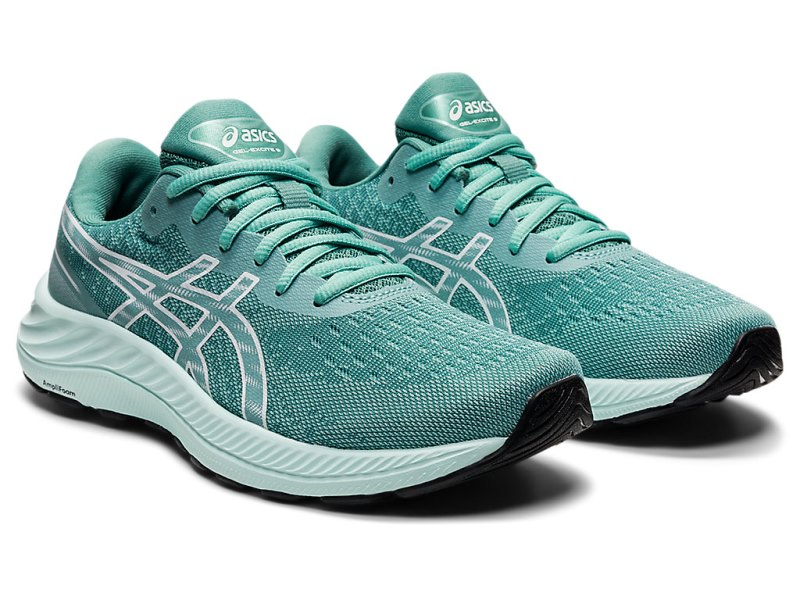 Asics Gel-eXCite 9 Tenisiće Ženske Zelene Bijele | RS6306-454