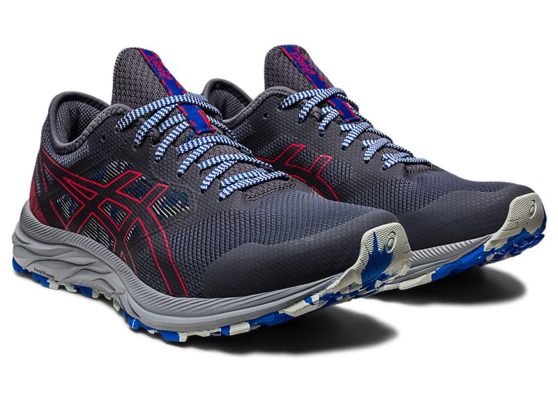 Asics Gel-eXCite Trail Tenisiće Muške Sive Crvene | RS2967-447