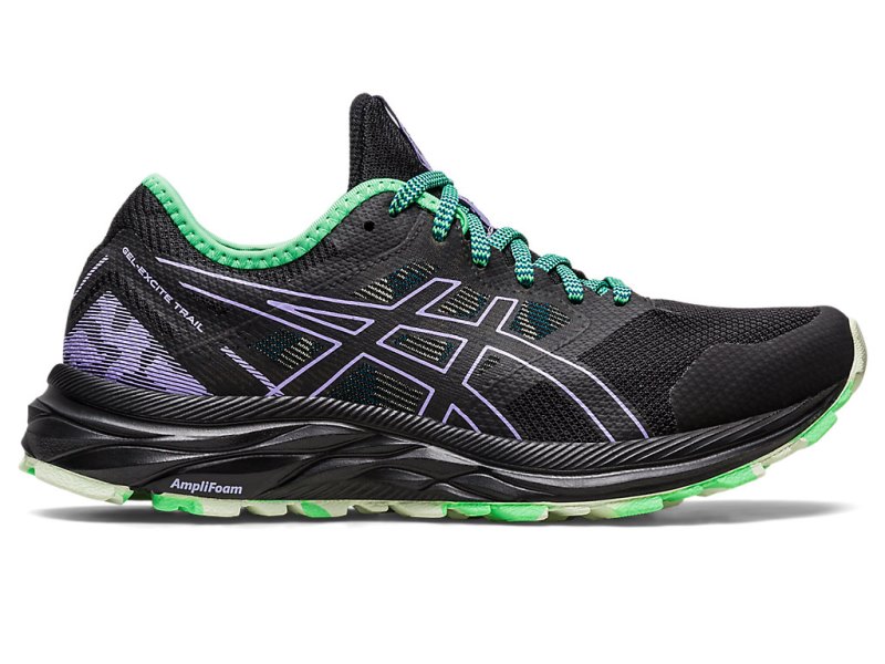 Asics Gel-eXCite Trail Tenisiće Ženske Crne Ljubičaste | RS4330-624