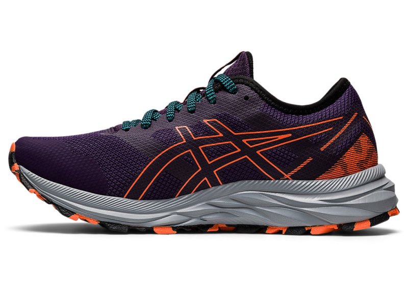 Asics Gel-eXCite Trail Tenisiće Ženske Tamno Ljubičaste Narančaste | RS8339-304