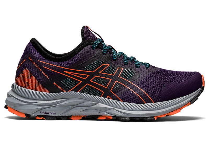 Asics Gel-eXCite Trail Tenisiće Ženske Tamno Ljubičaste Narančaste | RS8339-304