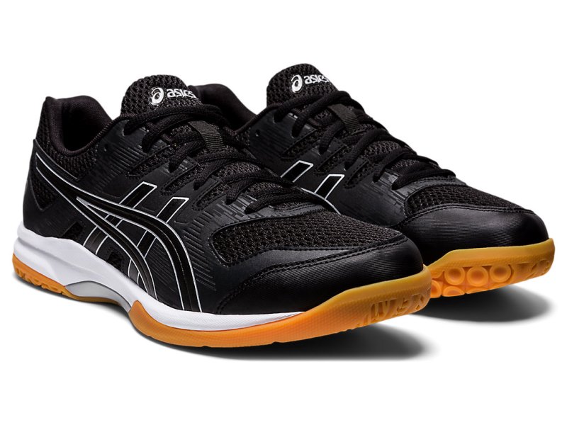 Asics Gel-furtherup Tenisice Za Odbojku Muške Crne Crne | RS1181-813