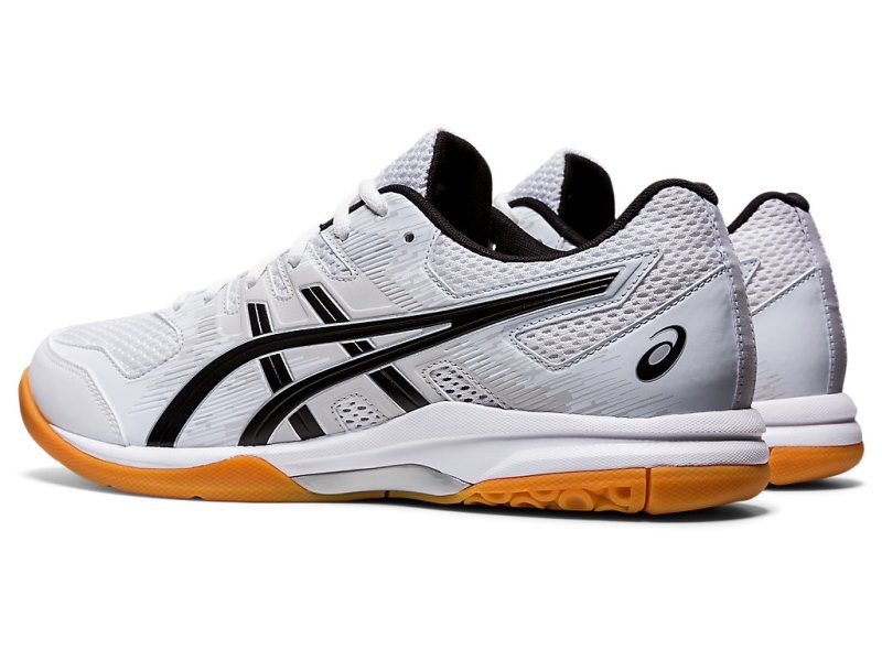 Asics Gel-furtherup Tenisice Za Odbojku Muške Bijele Crne | RS4202-550