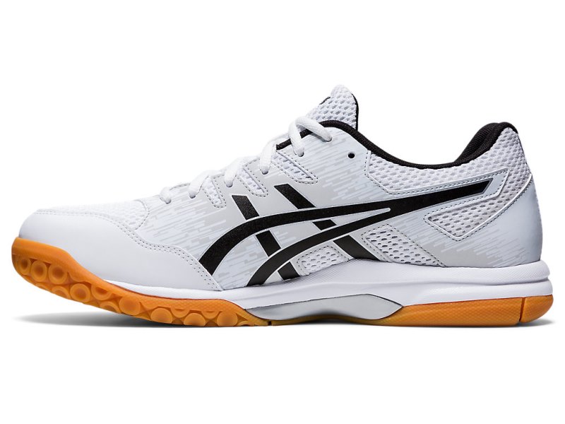 Asics Gel-furtherup Tenisice Za Odbojku Muške Bijele Crne | RS4202-550