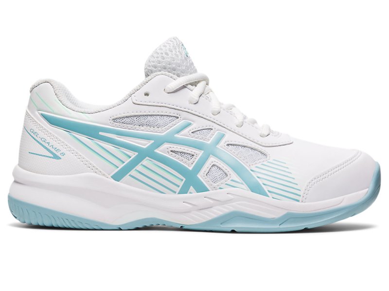 Asics Gel-game 8 Sports Patike Dječje Bijele Plave | RS5492-793