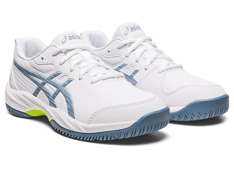 Asics Gel-game 9 Tenisice Dječje Bijele Sive Plave | RS4999-819