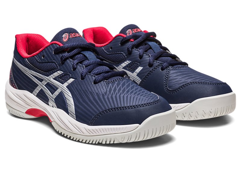 Asics Gel-game 9 Tenisice Dječje Crne Srebrne | RS2163-430