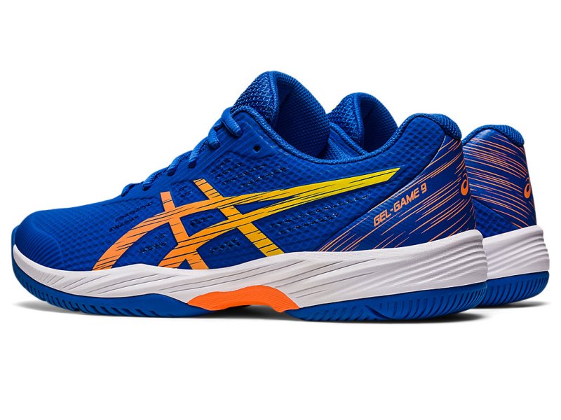 Asics Gel-game 9 Tenisiće Muške Plave Narančaste | RS6650-880