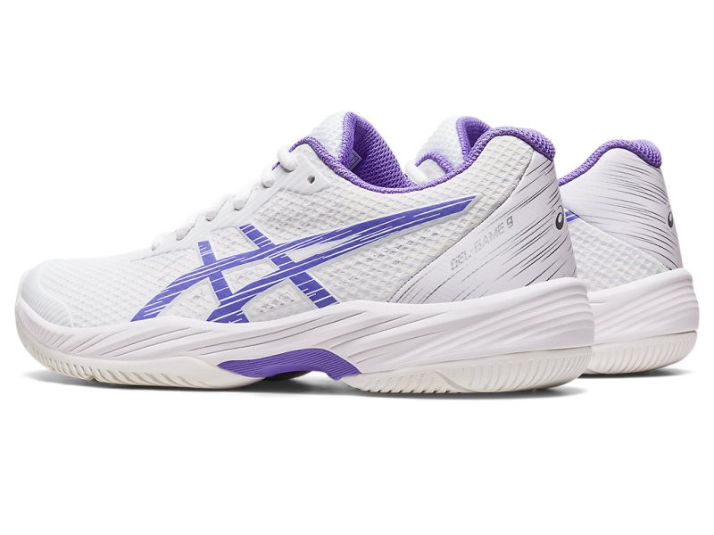 Asics Gel-game 9 Tenisiće Ženske Bijele Ljubičaste | RS1098-661