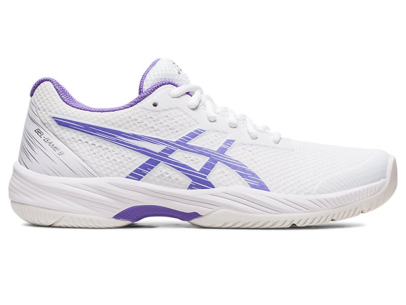 Asics Gel-game 9 Tenisiće Ženske Bijele Ljubičaste | RS1098-661