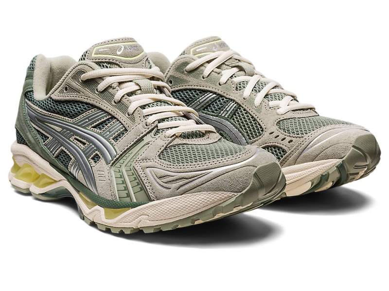 Asics Gel-kayano 14 Patike Muške Maslinasto Zelene Sive Srebrne | RS0290-330