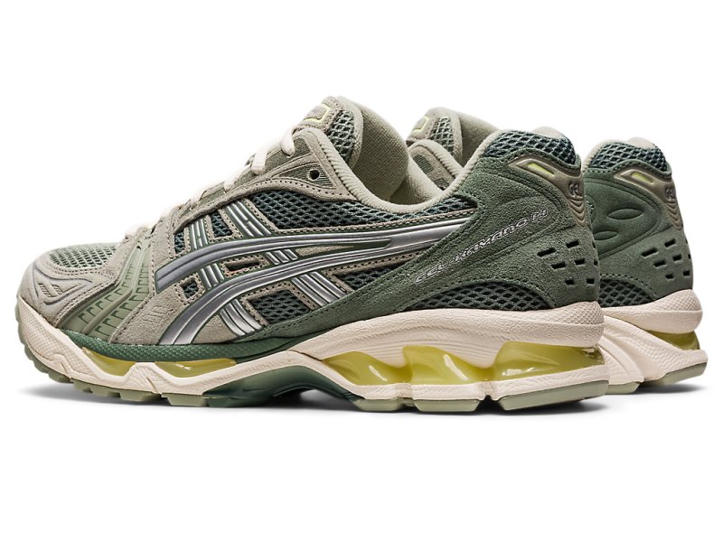 Asics Gel-kayano 14 Patike Muške Maslinasto Zelene Sive Srebrne | RS0290-330