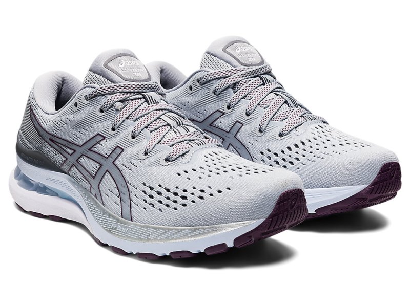 Asics Gel-kayano 28 (D) Tenisiće Ženske Sive Tamno Ljubičaste | RS5498-966