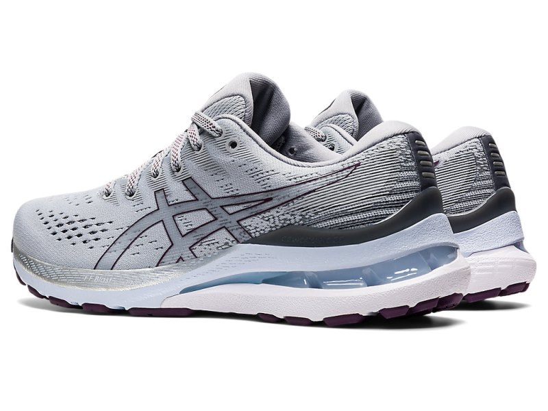 Asics Gel-kayano 28 (D) Tenisiće Ženske Sive Tamno Ljubičaste | RS5498-966