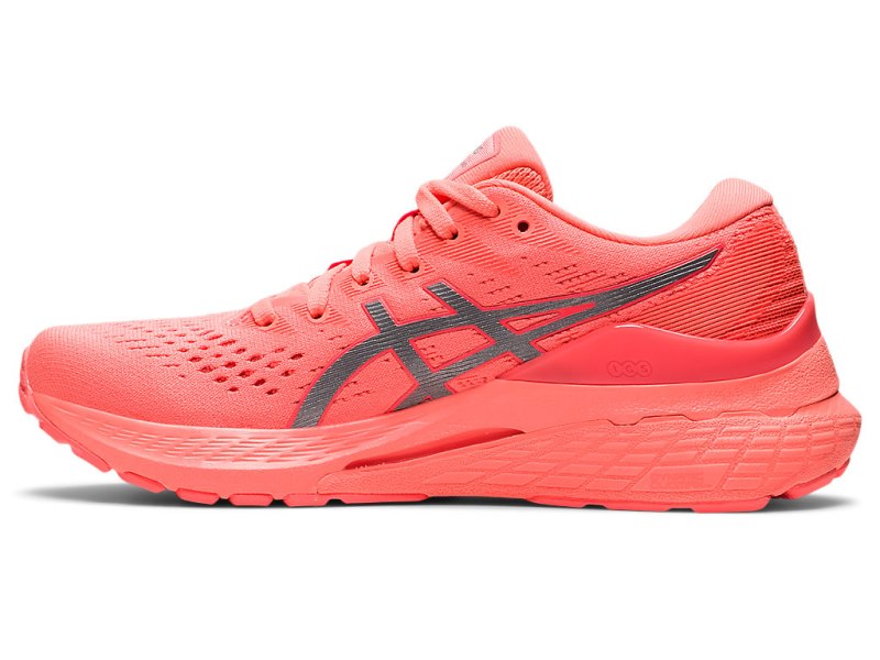 Asics Gel-kayano 28 Lite-show Tenisiće Ženske Sive Narančaste Koraljne | RS9117-048