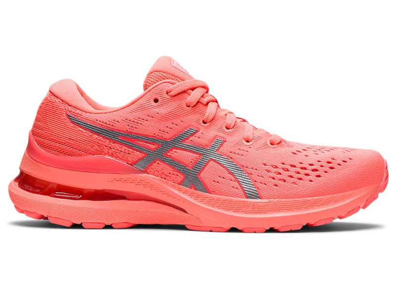 Asics Gel-kayano 28 Lite-show Tenisiće Ženske Sive Narančaste Koraljne | RS9117-048