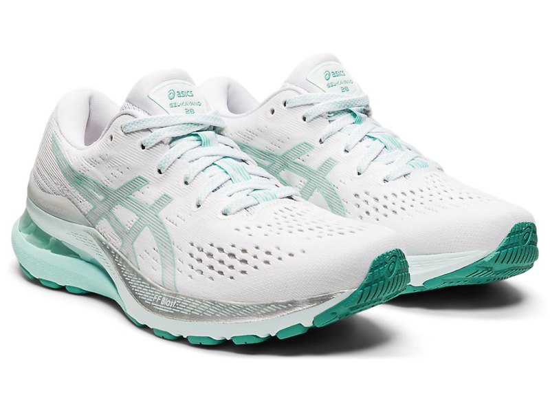 Asics Gel-kayano 28 Tenisiće Ženske Bijele Zelene | RS6545-567