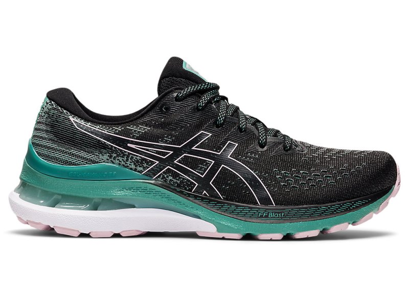 Asics Gel-kayano 28 Tenisiće Ženske Crne Maslinasto Zelene | RS7232-922