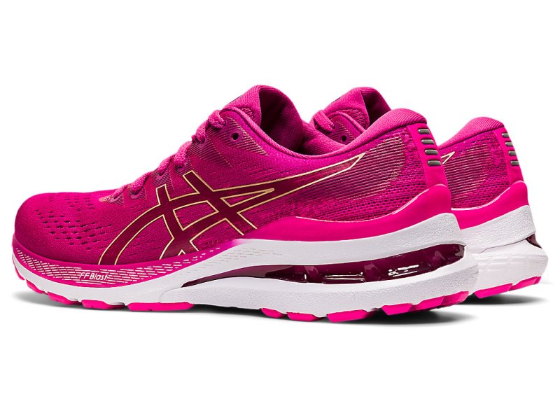 Asics Gel-kayano 28 Tenisiće Ženske Fuksije Crvene Roze | RS3582-367