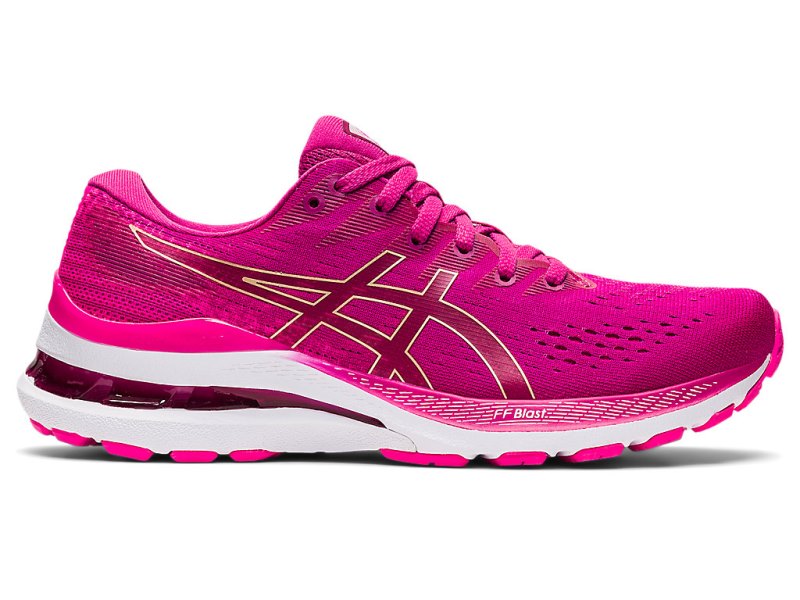 Asics Gel-kayano 28 Tenisiće Ženske Fuksije Crvene Roze | RS3582-367