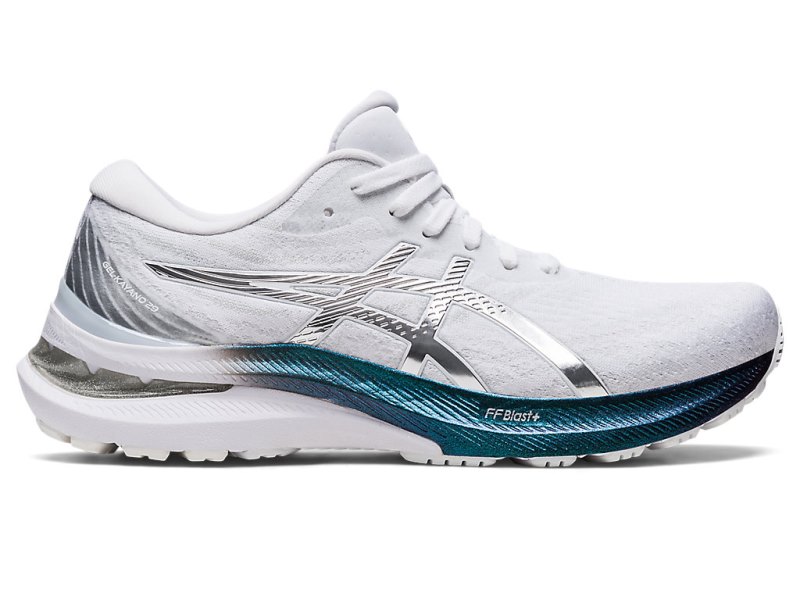 Asics Gel-kayano 29 Platinum Tenisiće Ženske Bijele Srebrne | RS5776-448