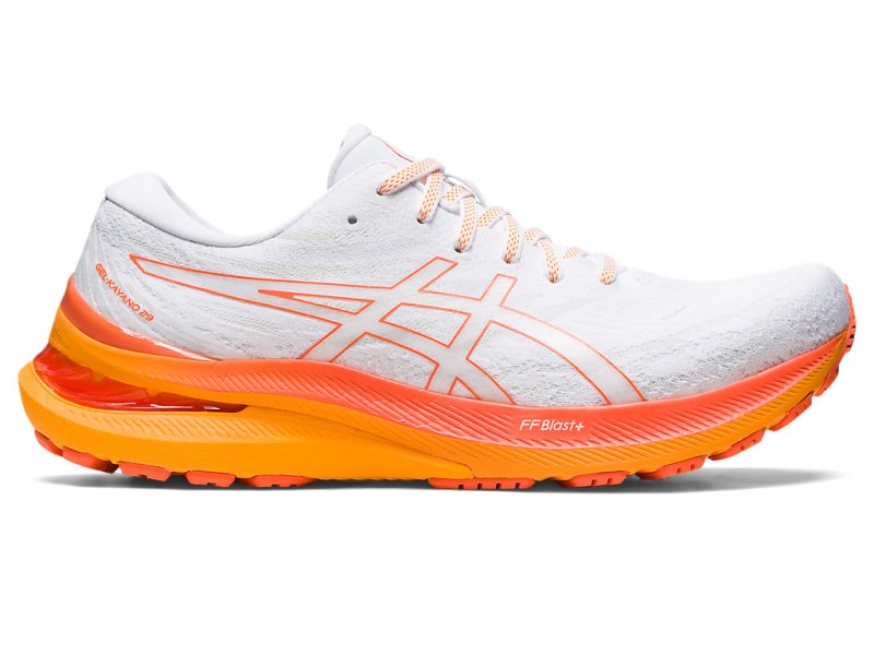 Asics Gel-kayano 29 Tenisiće Muške Bijele Narančaste | RS5878-541