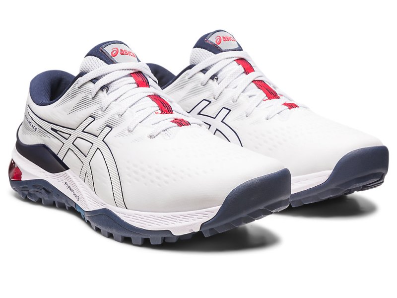 Asics Gel-kayano ACE Cipele Za Golf Muške Bijele Bijele | RS1182-076