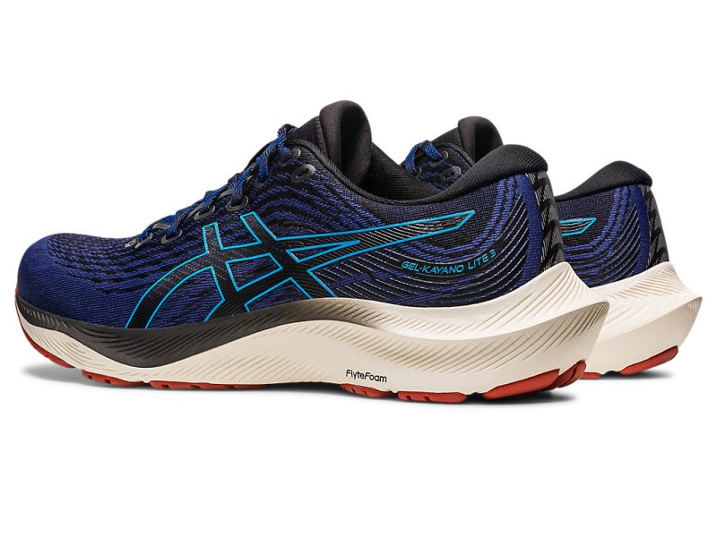 Asics Gel-kayano Lite 3 Tenisiće Muške Indigo Plave Crne | RS2335-302