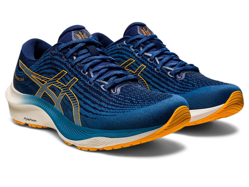 Asics Gel-kayano Lite 3 Tenisiće Muške Nebeskoplave Žute | RS0228-039