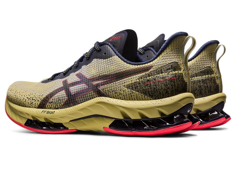 Asics Gel-kinsei Blast LE 2 Tenisiće Muške Maslinasto Zelene Crvene | RS0121-149